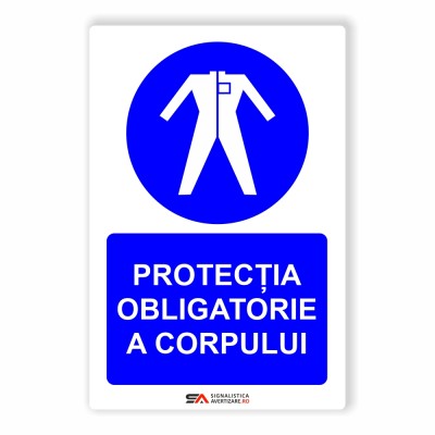 Protectia obligatorie a corpului - indicator de obligativitate 1306
