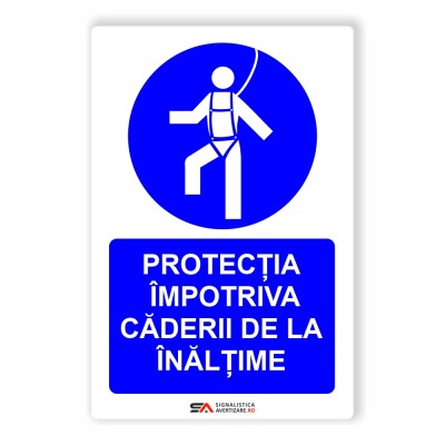 Protectia obligatorie importiva caderii de la inaltime - indicator de obligativitate 1262