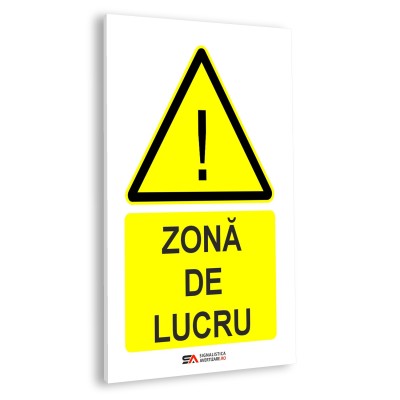 Zona de lucru – panou rigid